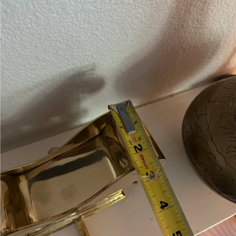 Vintage Elegant Gold‎ Sleigh Stocking Holder